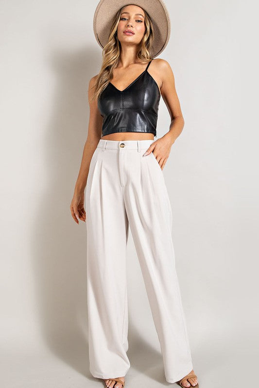 Wide Leg Pants OATMEAL Pants