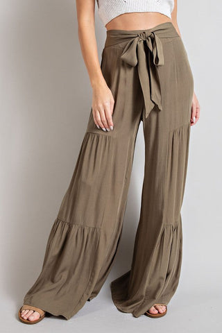 Wide Leg Pants OLIVE Pants