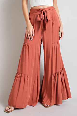 Wide Leg Pants TERRACOTTA Pants