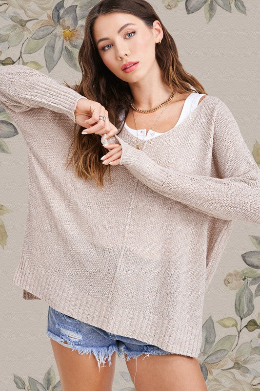 Winnie Sweater TAUPE Sweater