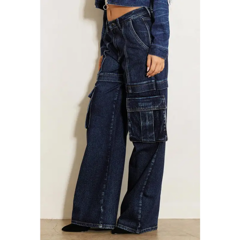 Cargo Wide Leg Jeans Jeans