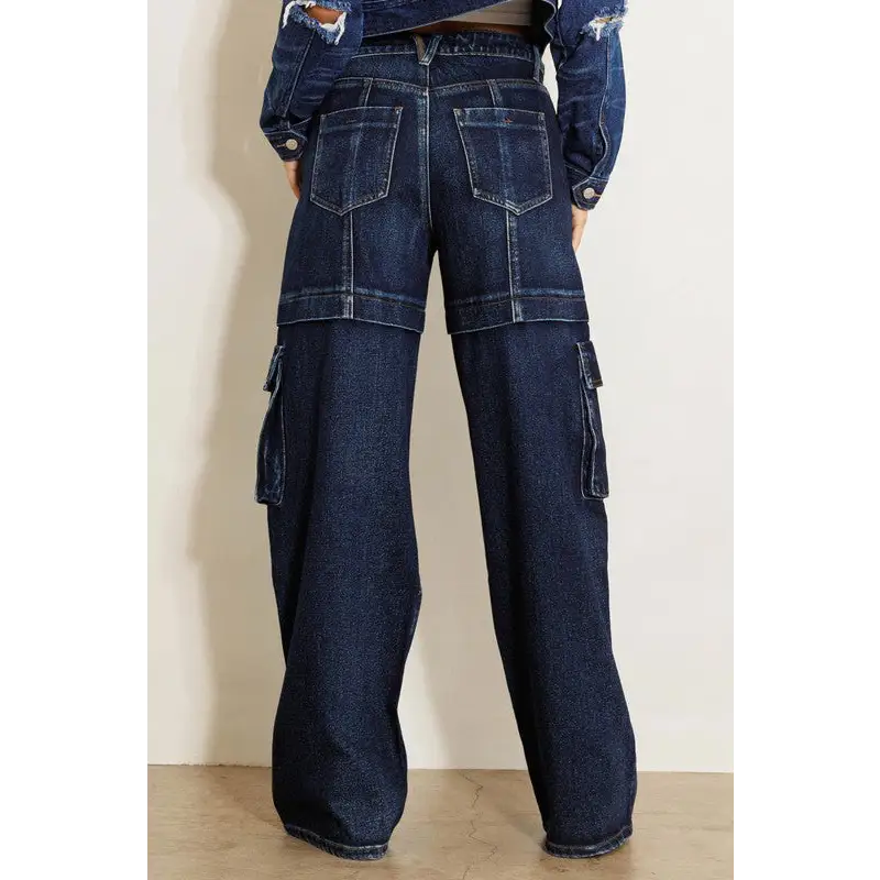 Cargo Wide Leg Jeans Jeans