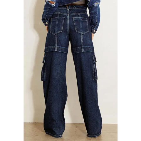 Cargo Wide Leg Jeans Jeans