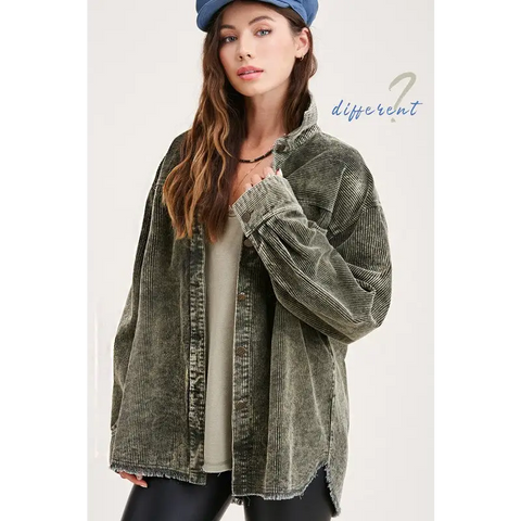 Chelsie Washed Jacket Jacket