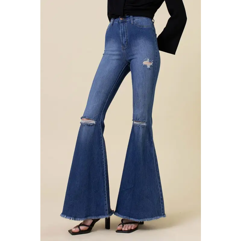 High Rise Flare Jeans Jeans