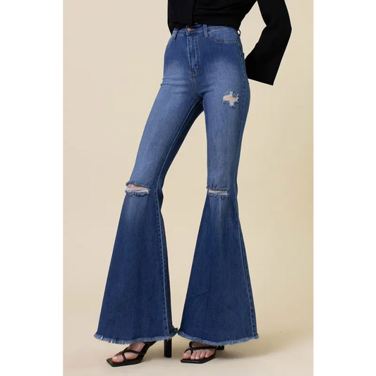 High Rise Flare Jeans Jeans