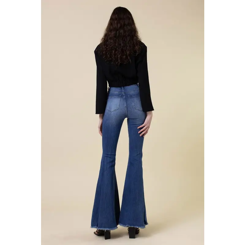 High Rise Flare Jeans Jeans