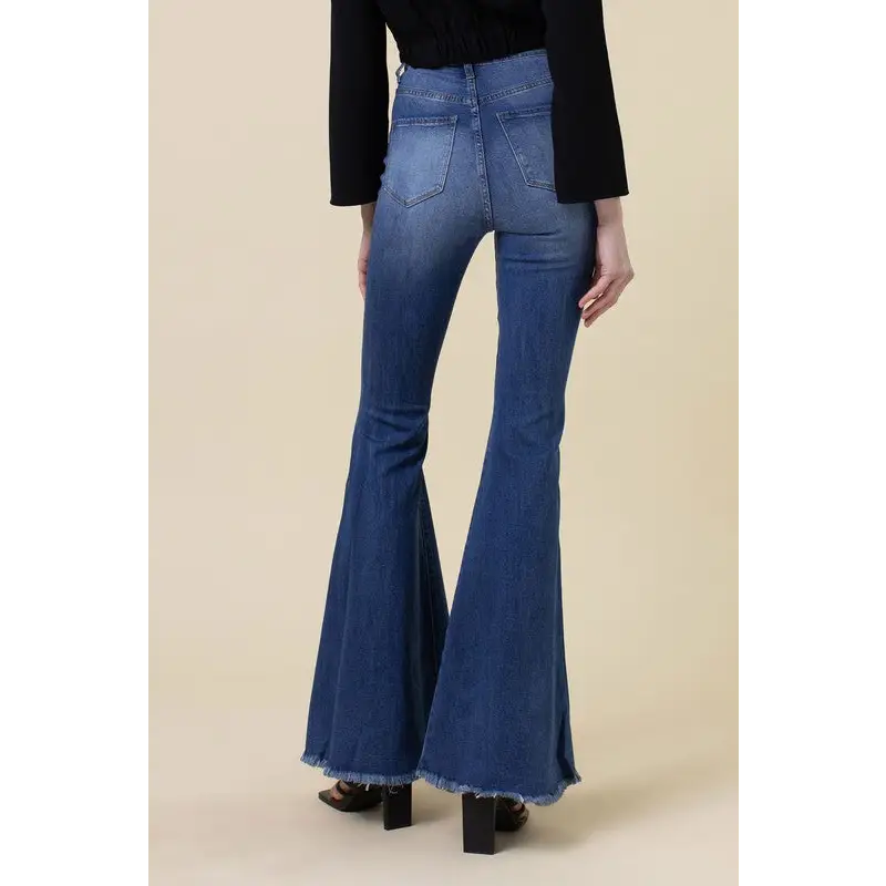 High Rise Flare Jeans Jeans