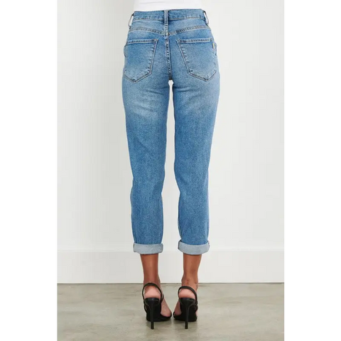 High Waisted Boyfriend Jeans Jeans