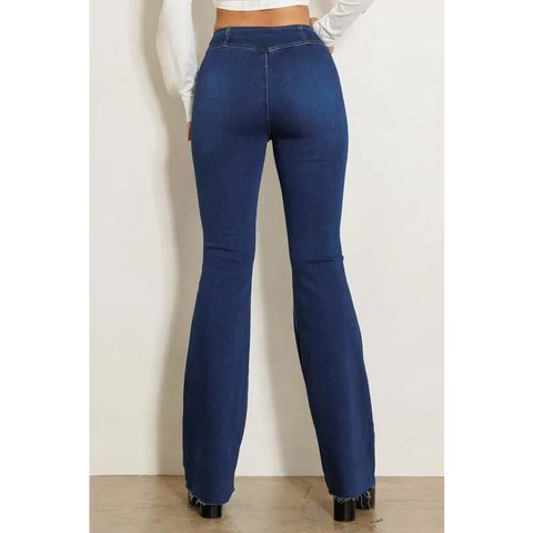 High Waisted Flare Jeans Jeans