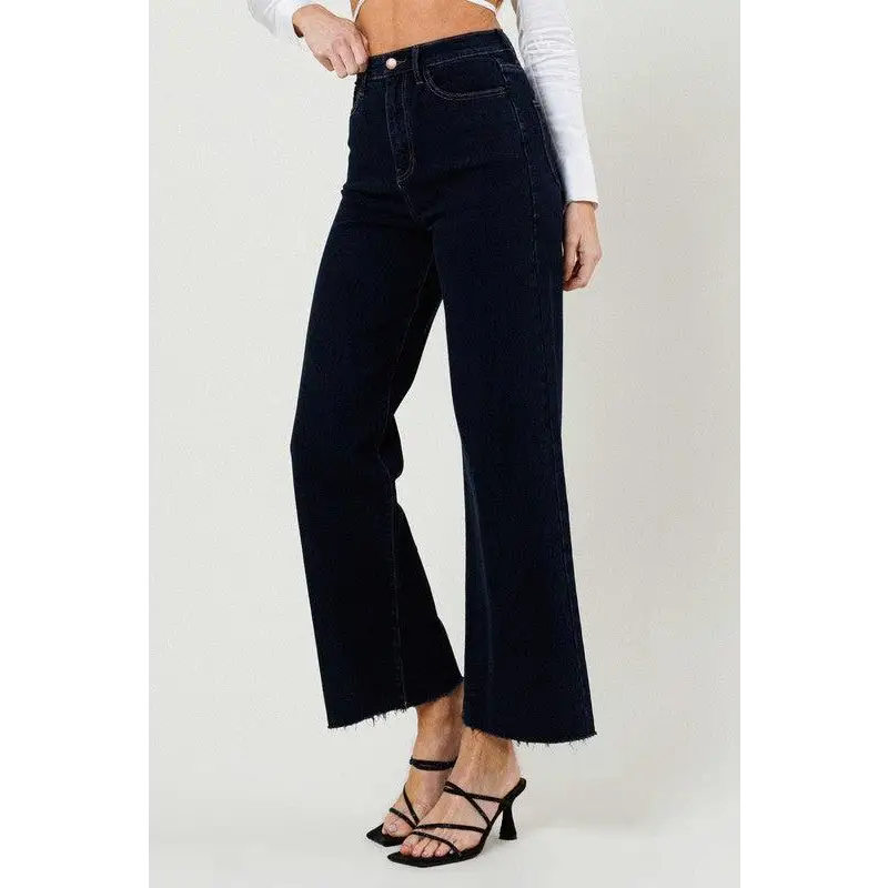 HIGH WAISTED WIDE LEG JEANS Jeans