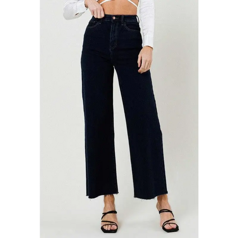 HIGH WAISTED WIDE LEG JEANS Jeans