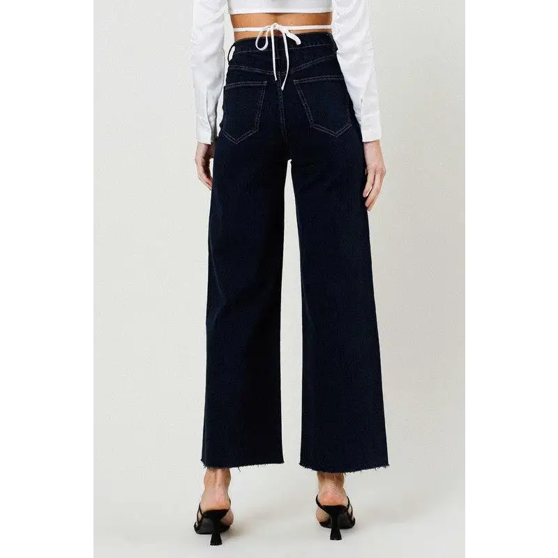 HIGH WAISTED WIDE LEG JEANS Jeans