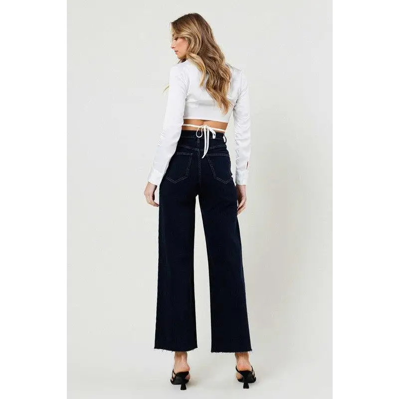 HIGH WAISTED WIDE LEG JEANS Jeans