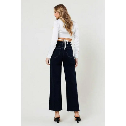 HIGH WAISTED WIDE LEG JEANS Jeans