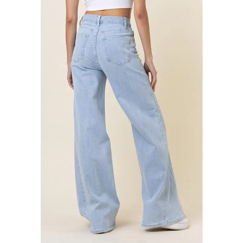 Low Rider Wide Leg Jeans Jeans