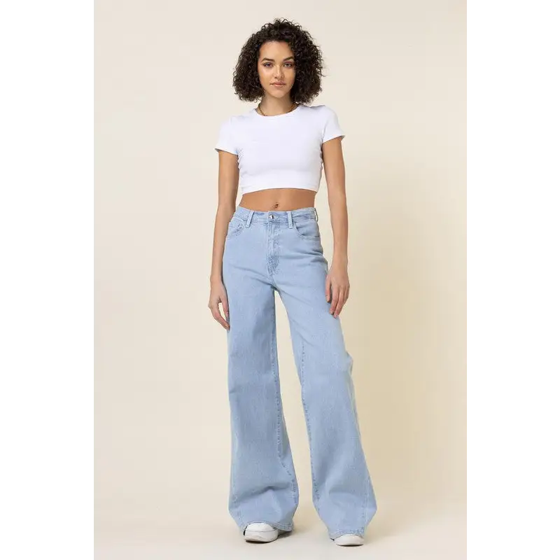 Low Rider Wide Leg Jeans Jeans