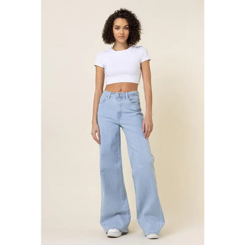 Low Rider Wide Leg Jeans Jeans