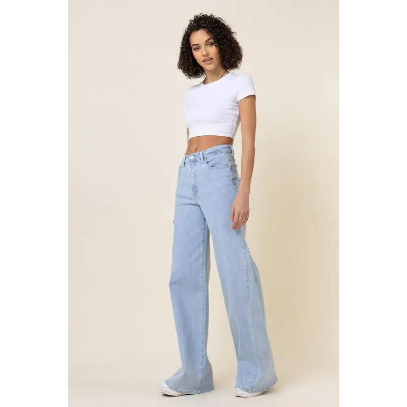 Low Rider Wide Leg Jeans Jeans