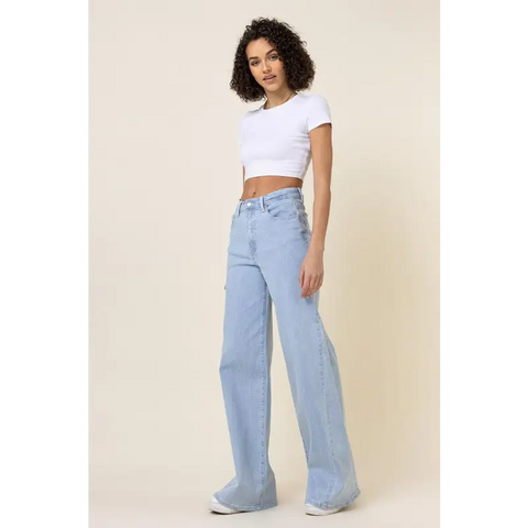 Low Rider Wide Leg Jeans Jeans