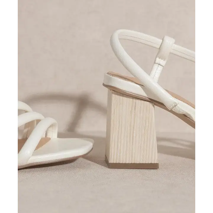 OASIS SOCIETY Ashley - Wooden Heel Sandal Sandals