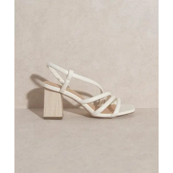 OASIS SOCIETY Ashley - Wooden Heel Sandal Sandals