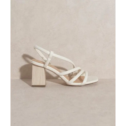 OASIS SOCIETY Ashley - Wooden Heel Sandal Sandals