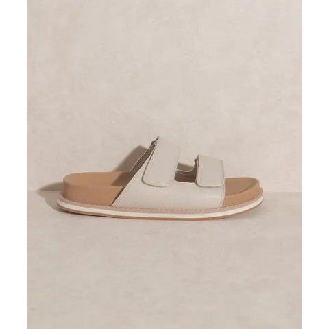 OASIS SOCIETY Sienna Double Strap Slide Sandal Sandals