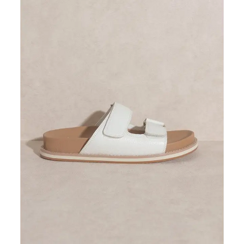 OASIS SOCIETY Sienna Double Strap Slide Sandal Sandals