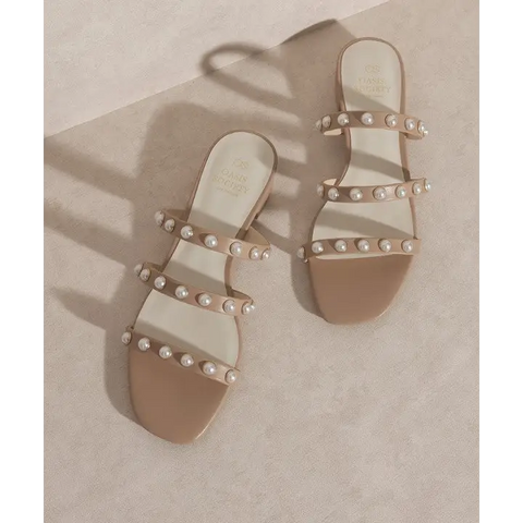 OASIS SOCIETY Valerie Pearl Flat Sandals Sandals