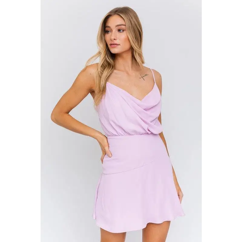 SLEEVELESS MINI DRESS Dress