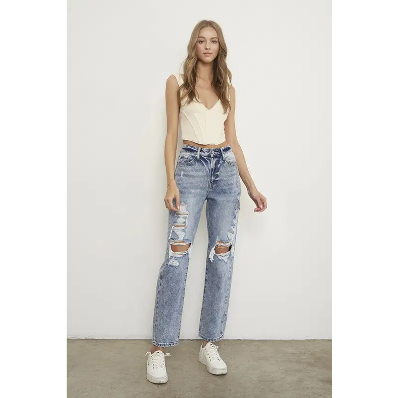 Slim Boyfriend Jeans LIGHT Jeans