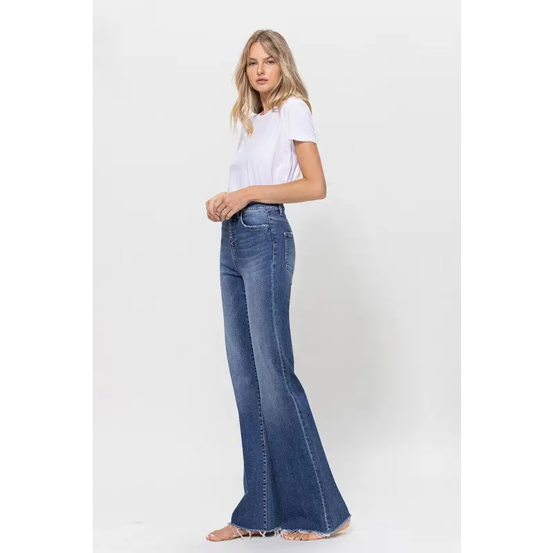 Super High Rise Relaxed Flare Jeans Jeans