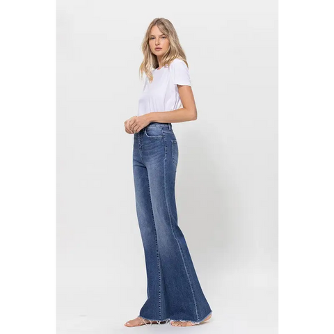 Super High Rise Relaxed Flare Jeans Jeans