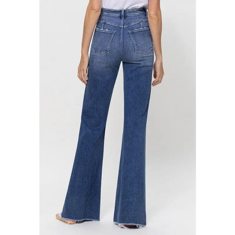 Super High Rise Relaxed Flare Jeans Jeans