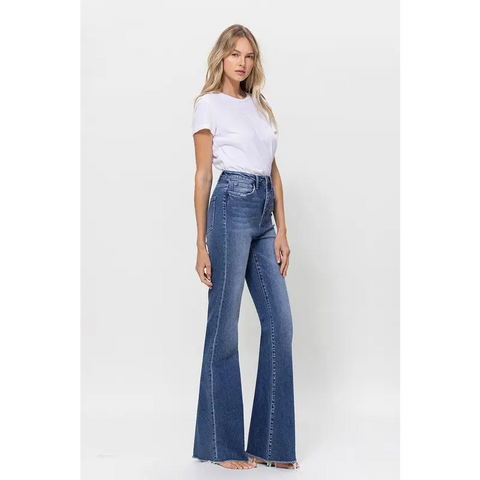 Super High Rise Relaxed Flare Jeans Jeans