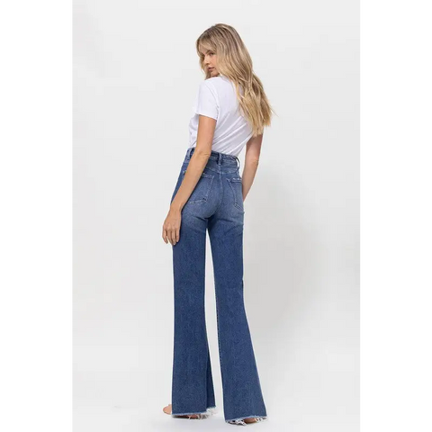 Super High Rise Relaxed Flare Jeans Jeans